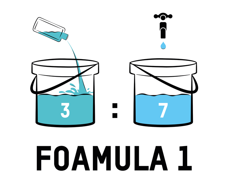 Nettoyant prélavage "Foamula 1"