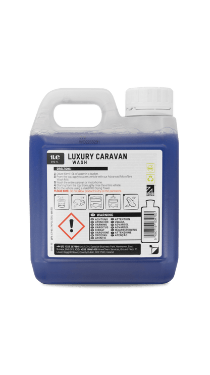 Shampoing spécial caravane