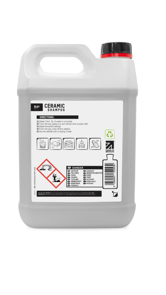 Shampoing céramique